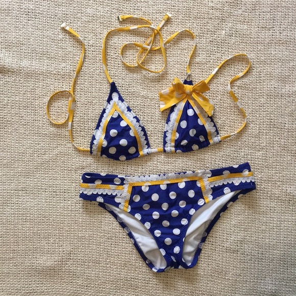 Betsey Johnson Other - 💛Betsey Johnson Polka Dot Bikini